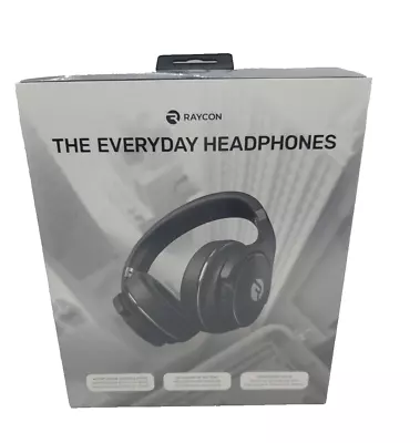 Raycon RBH820 BlK H20 Wireless Noise-Cancelling Over The Ear Headphones Black • $75.33