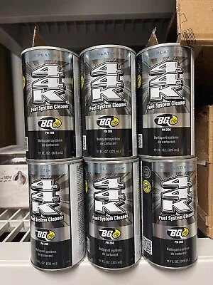 BG 44k Fuel System Cleaner PN 208 -- 6 CANS -- FAST FREE SHIPPING • $114.95