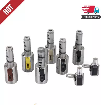 8pcs 09G TF-60SN/TF60SN 6-speed Trans Solenoid Set Fit For Volkswagen Audi Mini • $134.25