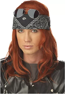 California Costumes Mens Hollywood Rocker Wig Halloween Costume Accessory • $5