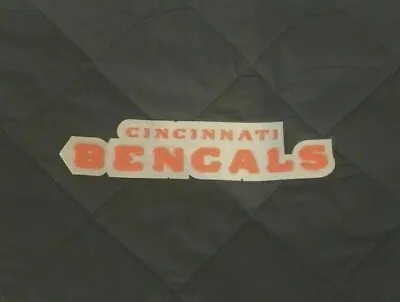 Pottery Barn Teen NFL Cincinnati Bengals Chenille Patch Gray Sham  NWOT NLA • $19.95