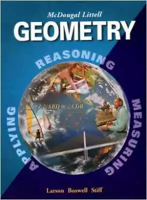 Geometry Grades 9-12: Mcdougal - Hardcover By Ron Larson Laurie - Acceptable N • $12.76