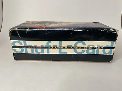 Vintage Battery Powered Waco Shuf-l-card Automatic Card Shuffler PAT #507008 • $19
