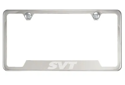$10.50 • Buy Chrome License Plate Frame For SVT