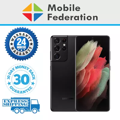 $629 • Buy Samsung Galaxy S21 Ultra 5G 128GB 256GB 512GB Unlocked As New Condition