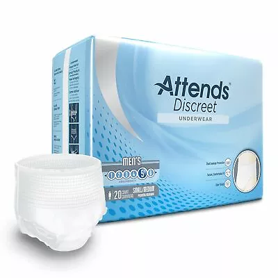 Attends Disposable Underwear Male Small / Medium 20 Ct • $20.28