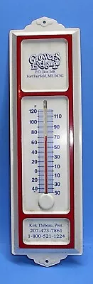 Growers Exchange Fort Fairfield Maine Plastic Wall Thermometer Clean • $19