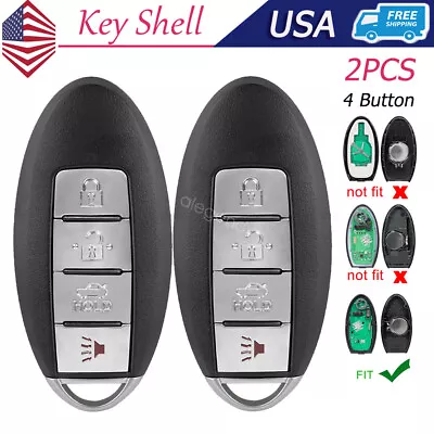 2pcs NEW Replacement Car Fob Key Shell For Infiniti G25 G35 G37 Q60 KR55WK48903 • $11.75