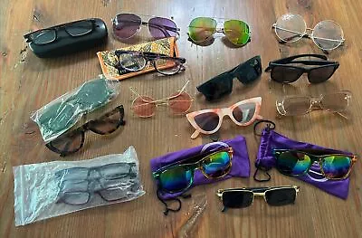 Mixed Lot Of  18 Various Brand Sunglasses/ Reading - Used - Men’s / Woman’s • $49