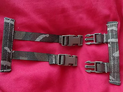 British Army Osprey Molle Straps / Clips For Camelbak Hydration System - MTP • £3.98