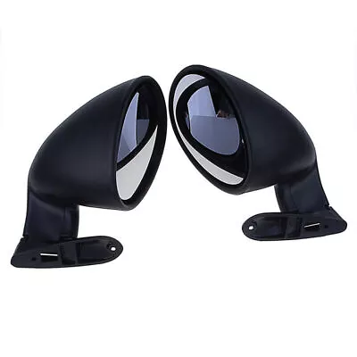 2x/Pair Universal Car Auto Rear Side View Mirror Exterior Mrrior Assembly Black. • $51.99