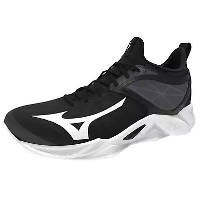 Mizuno Volleyball Shoes WAVE DIMENSION V1GA2240 01 Black×White×Gray (US 7-9) • $104