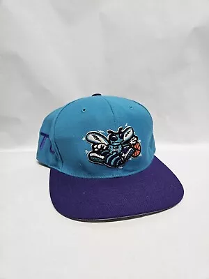 Mitchell & Ness NBA Charlotte Hornets Harwood Classic FTD Snapback Hat Cap • $13.99