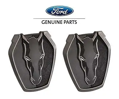 2024 Ford Mustang GT Dark Horse OEM PR3Z-16228-B Black 3.25  Fender Side Emblems • $134.95