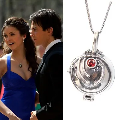 Elena Pendant Vampire Diaries Necklace Sterling Sliver Jewelry Gift Fashion • $58.99