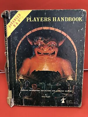 Advanced D&D Dungeons And Dragons Players Handbook Gary Gygax - 2 June 1978 Hard • $56.75