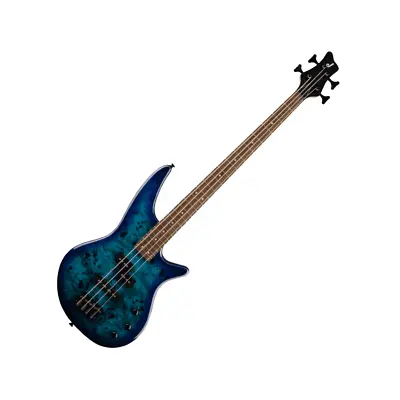 £319 • Buy Jackson JS Series Spectra Bass Guitar JS2P, Laurel Fingerboard, Blue Burst