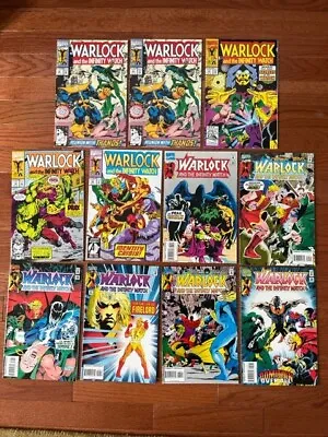 Warlock And The Infinity Watch Marvel Comic Lot 2 5 8 11 13 15 34 35 36 37 38 39 • $19.99