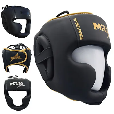 MRX Boxing Head Guard MMA Kickboxing Training Protective Head Gear Martial Arts • $26.99