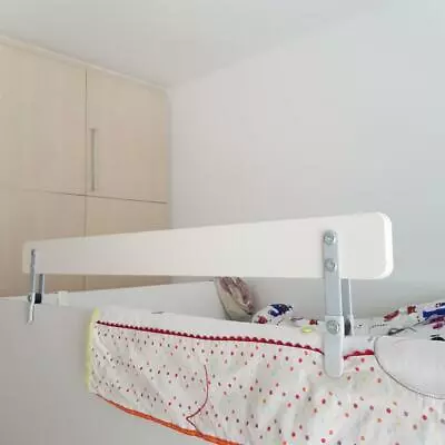 IKEA Children's Toddler Bed Sturdy Guard Rail  Safety Protection 96cm White • £26.99