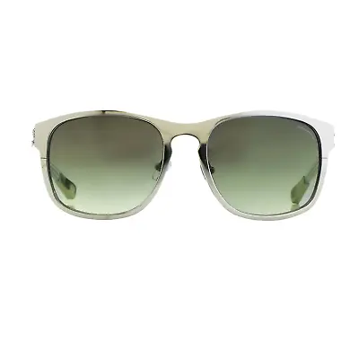 Kris Van Assche Sunglasses D-Frame Silver And Green • £75.99