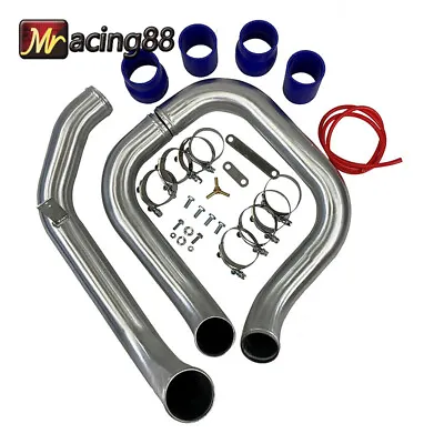 Intercooler Piping+Silicone+Clamps Fit 93-98 Skyline GT-R R32/ R33/ R34 RB25DET • $149.98