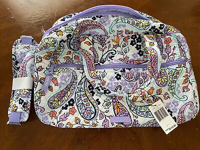 Vera Bradley Compact Traveler Bag Carry On MADDALENA PAISLEY SOFT Cotton • $38
