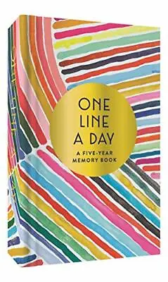 £13.87 • Buy Rainbow One Line A Day: A Five-Year Memory Book