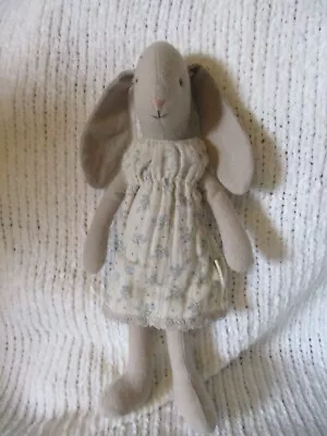 Maileg Bunny Size 1 Wearing Dress Lightly Played With  • £22