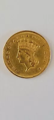 1862 $ 1 Gold Coin • $200