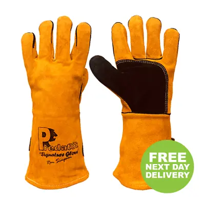 £23.99 • Buy Predator By Ron Signature Mig Gauntlet Welding Gloves High Quality Affordable