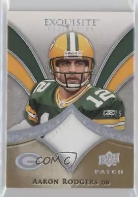 2009 Upper Deck Exquisite Collection Patch /75 Aaron Rodgers #P-AR Patch • $218.05