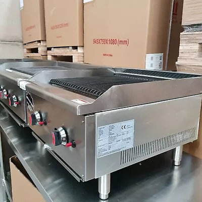 £665 • Buy Infernus Commercial Char Grill/ Char Broiler Nat Gas ( Lpg Jets)  Heavy Duty NEW