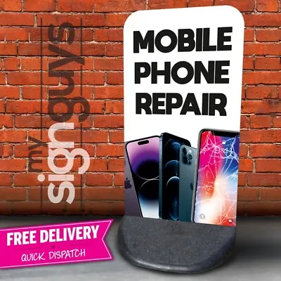 Mobile Phone Repair A Board Pavement Sign Eco Flex • £84.99