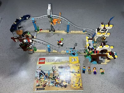 LEGO CREATOR Pirate Roller Coaster (31084) Used Complete • $50