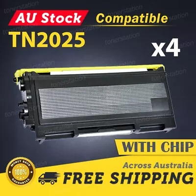 4pcs Toner Cartridge For Brother TN2025 HL-2040 FAX2820 HL2070N MFC7820 MFC-7420 • $47.96