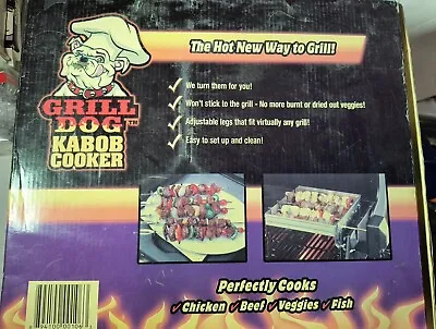 Grill Dog Kabob Cooker. Brand NewBox Little Worn Out But Item Is Brand New  • $49.99