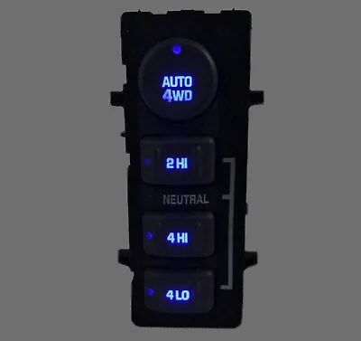 99-02 4wd Dash Switch Chevy Silverado Sierra Yukon Blue LED  • $39.95