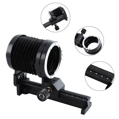 Macro Bellows Lens Tripod Mount Extension Bellows Kit For Canon EOS EF Mount HGJ • £26.14