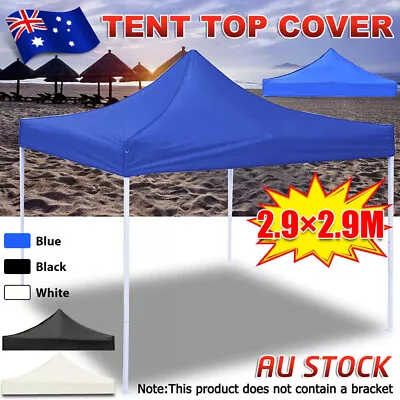 Gazebo Top Cover 420D Waterproof Canopy Replacement Roof Garden Tent Protection • $31.45