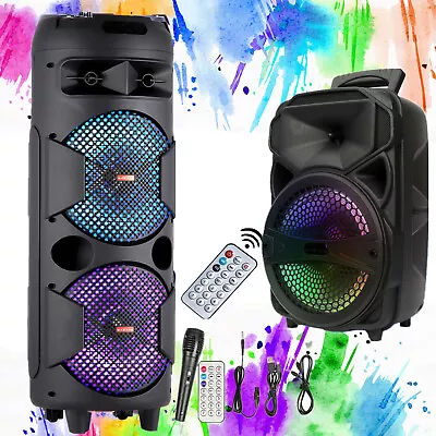 1000w/5000W Portable Bluetooth Speaker Sub Woofer Heavy Bass Sound System Party • $75.99