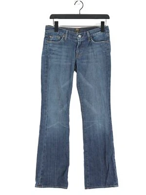 7 For All Mankind Women's Jeans W 28 In Blue 100% Cotton Wide-Leg • £30