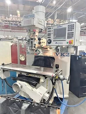 2006 Milltronics Partner VK2 2 Axis CNC Knee Mill - # 118789 • $8350