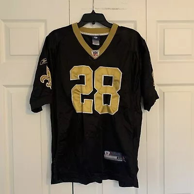 Vintage Mark Ingram 28 New Orleans Saints Reebok Size 48 Black Jersey.         J • $28.80