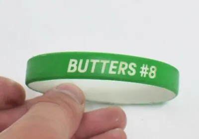 Butters #8  Olympic Games Green Bracelet London 2012 Silicone • £3.79