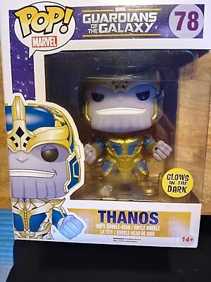 POP Funko 6  Thanos #68 Collectable Vinyl Figure Glow In Dark • £15