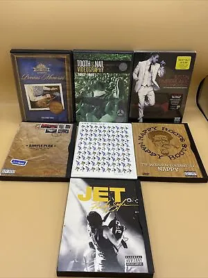 Music And Concert DVD Lot Of 7 - Jet Nappy Roots Simple Plan The Police • $16.50