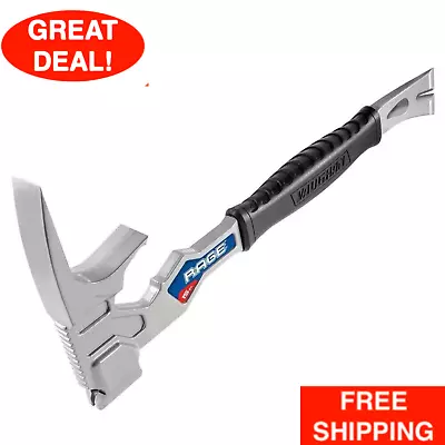 Vaughan Rage 15 Inch Demolition Multi-Utility Bar Pry Bar Individual Hand Tool • $29.99