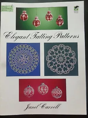 ELEGANT TATTING PATTERNS By Janet Carroll (1996) - Lacemaking – Tatting Patterns • £9.50