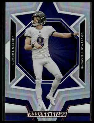 Justin Tucker 2023 Panini Rookie & Stars Card #7 • $1